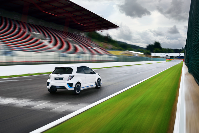 Illustration for article titled The 420 Horsepower Yaris Hybrid-R Is Like A Prius From Hell